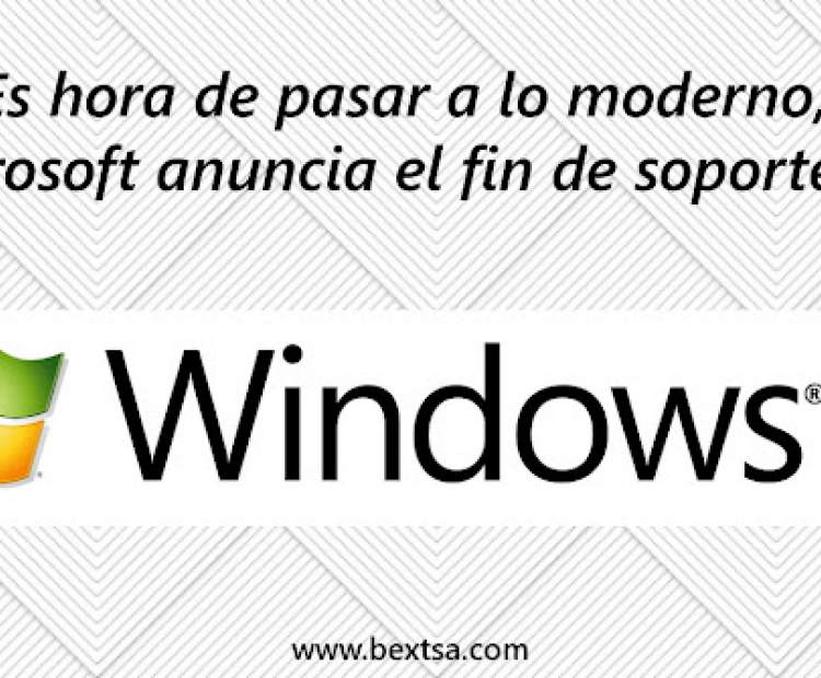Microsoft anuncia el fin de soporte en Windows 7